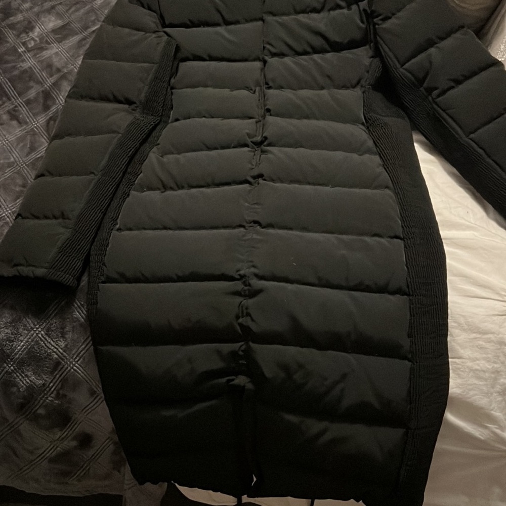 Express Long Puff Jacket Small - image 5